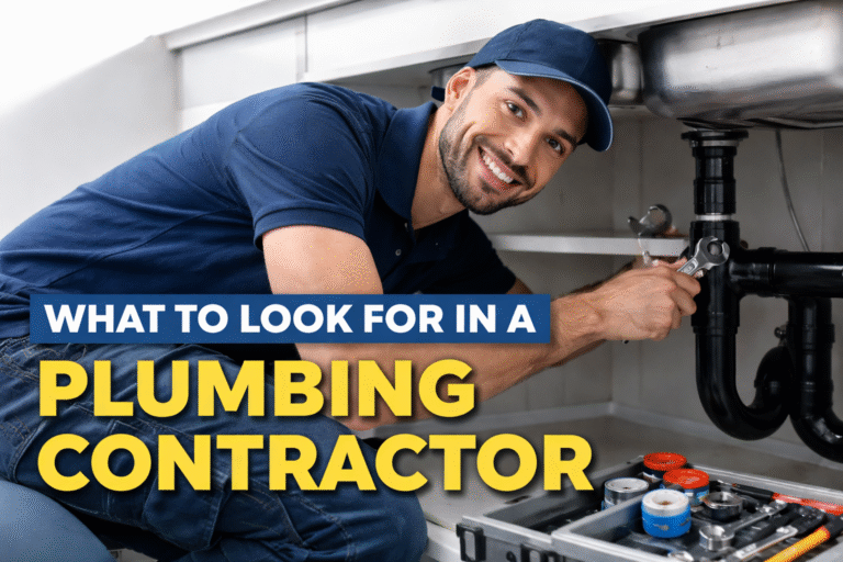 What to Look for in a Plumbing ContractorWhat to Look for in a Plumbing ContractorWhat to Look for in a Plumbing Contractor