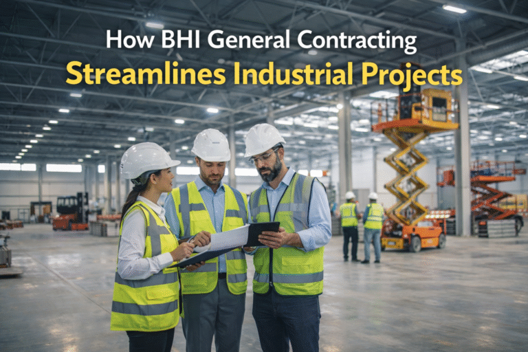 How BHI General Contracting Streamlines Industrial Projects