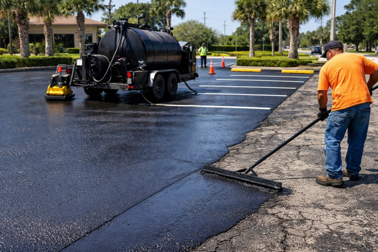 Top Benefits of Hiring asphalt sealcoating Fort Myers FL