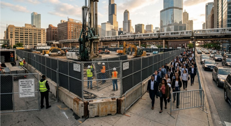 Why Fence Rental in Chicago Is Essential for Urban Projects