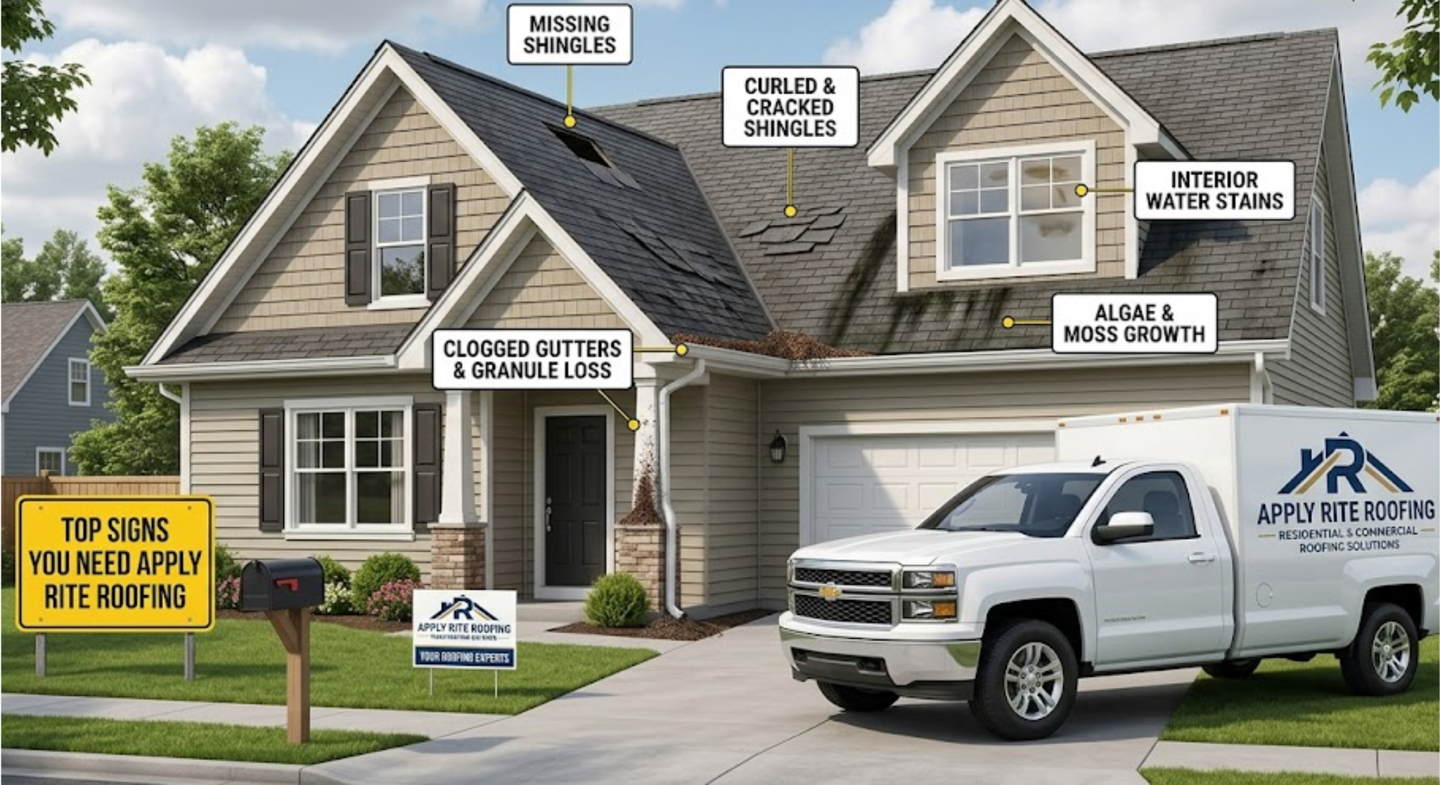 Top Signs You Need Apply Rite Roofing