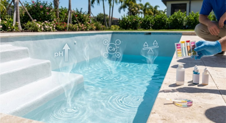How Pool Plastering Impacts Water Chemistry