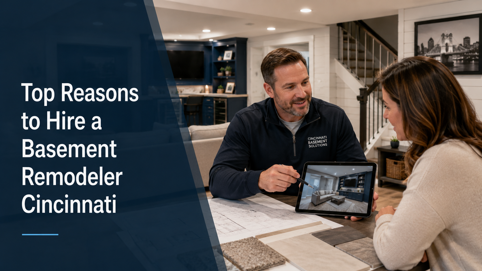 Top Reasons to Hire a Basement Remodeler Cincinnati