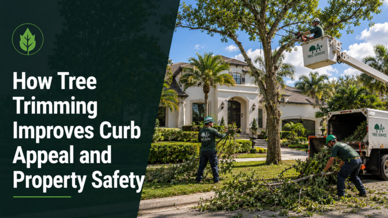 Tree trimming for curb appeal and safety