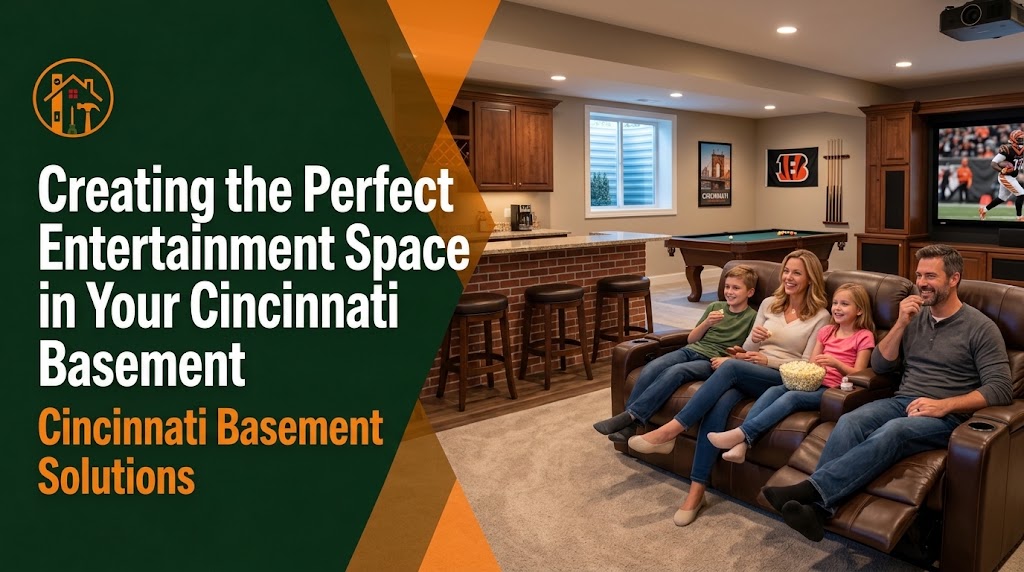 Creating the Perfect Entertainment Space in Your Cincinnati Basement