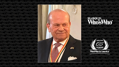 Marquis Who’s Who Honors Francois M. de Visscher for Decades-Long Work in Family Business Advisory and Diplomacy