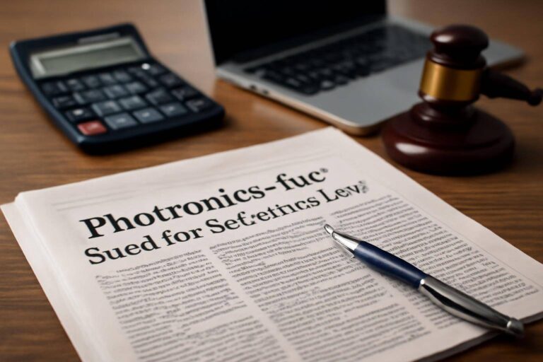 Photronics, Inc. Sued for Securities Law Violations – Contact the DJS Law Group to Discuss Your Rights – PLAB