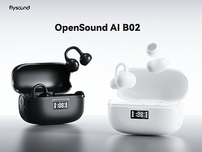 Flysound Brings B02 Open-Fit AI Hearing Aid to the U.S.