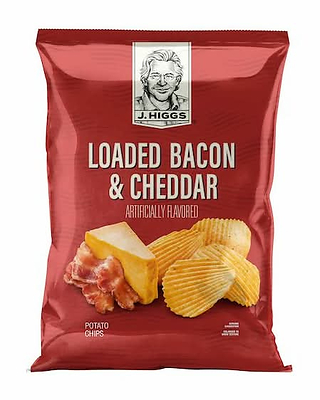 Saratoga Potato Chips Issues Voluntary Recall of J. HIGGS Loaded Bacon & Cheddar Potato Chips Due to Undeclared Soy Allergen