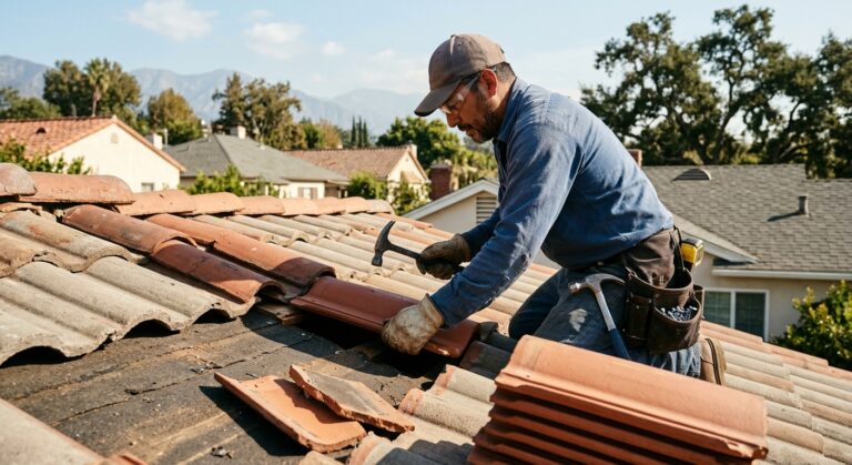 Common Roof Repairs Pasadena Homeowners Face
